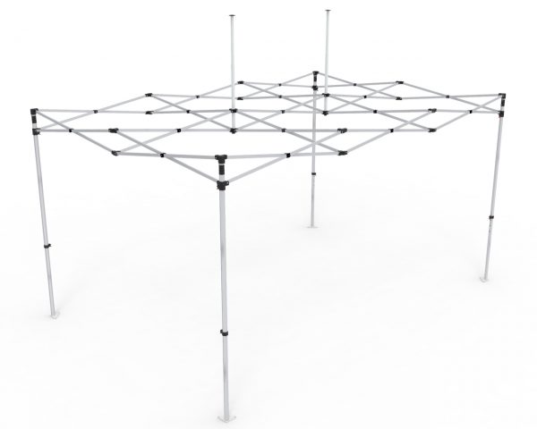 Tent4_3 10x15ft Aluminum Folding Canopy Tent Frame